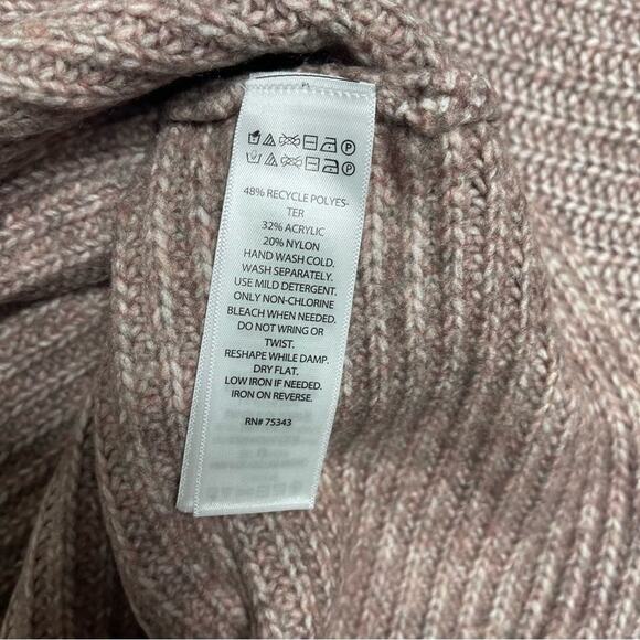 Cupcakes And Cashmere Shawl Collar Knit Puff‎ Sleeves Sweater Size Medium - Picture 5 of 7